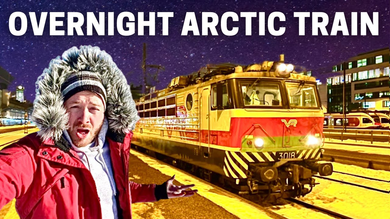 Overnight on Arctic Circle Sleeper Train - The Lapland Express