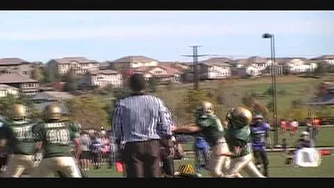 Austin Wood #5 Bear Creek (Green) Football Highlights Denver, CO.wmv