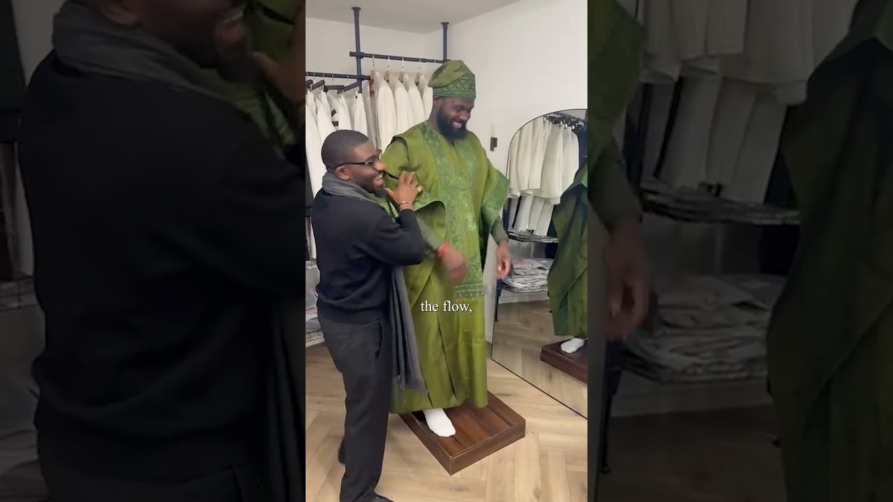 An Agbada that couldn’t be found anywhere else.