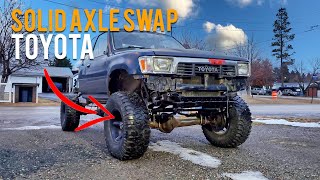 I Solid Axle Swapped a Hilux in 3 DAYS!