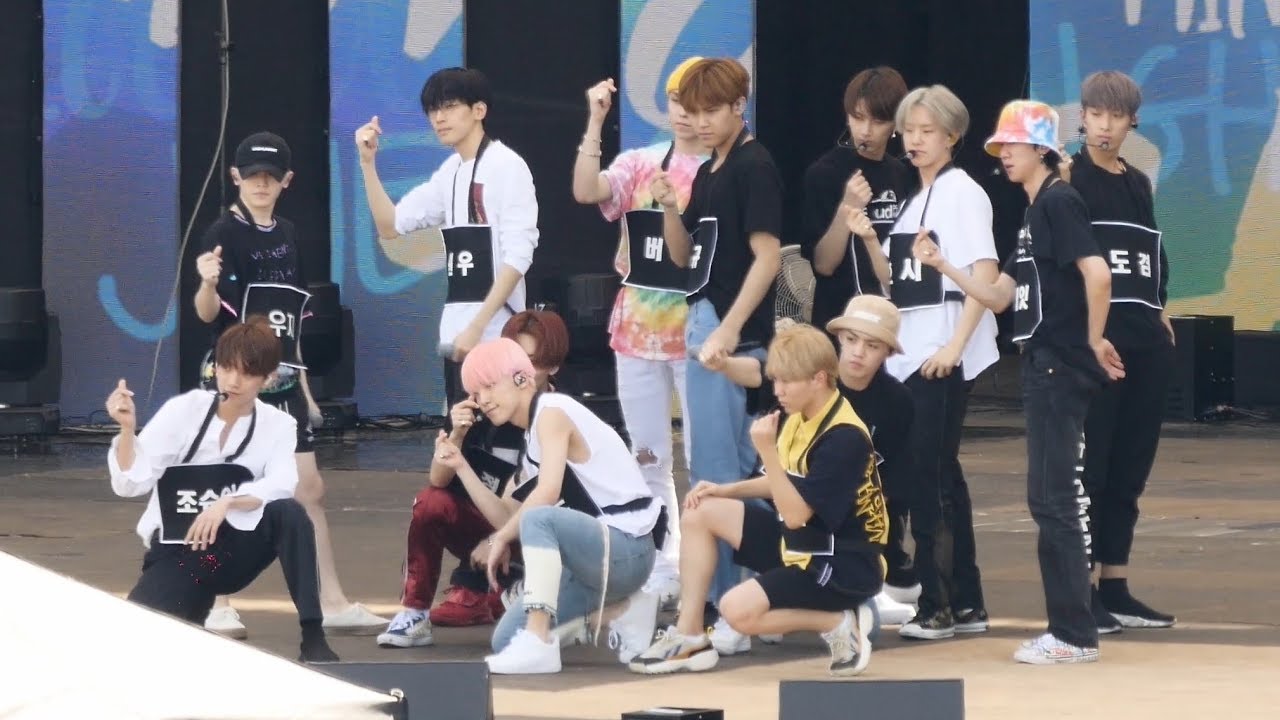 180723 세븐틴 SEVENTEEN 어쩌나 Oh My 사복 리허설 Rehearsal 4K 직캠 @ 울산 서머페스티벌 음악중심 by Spinel