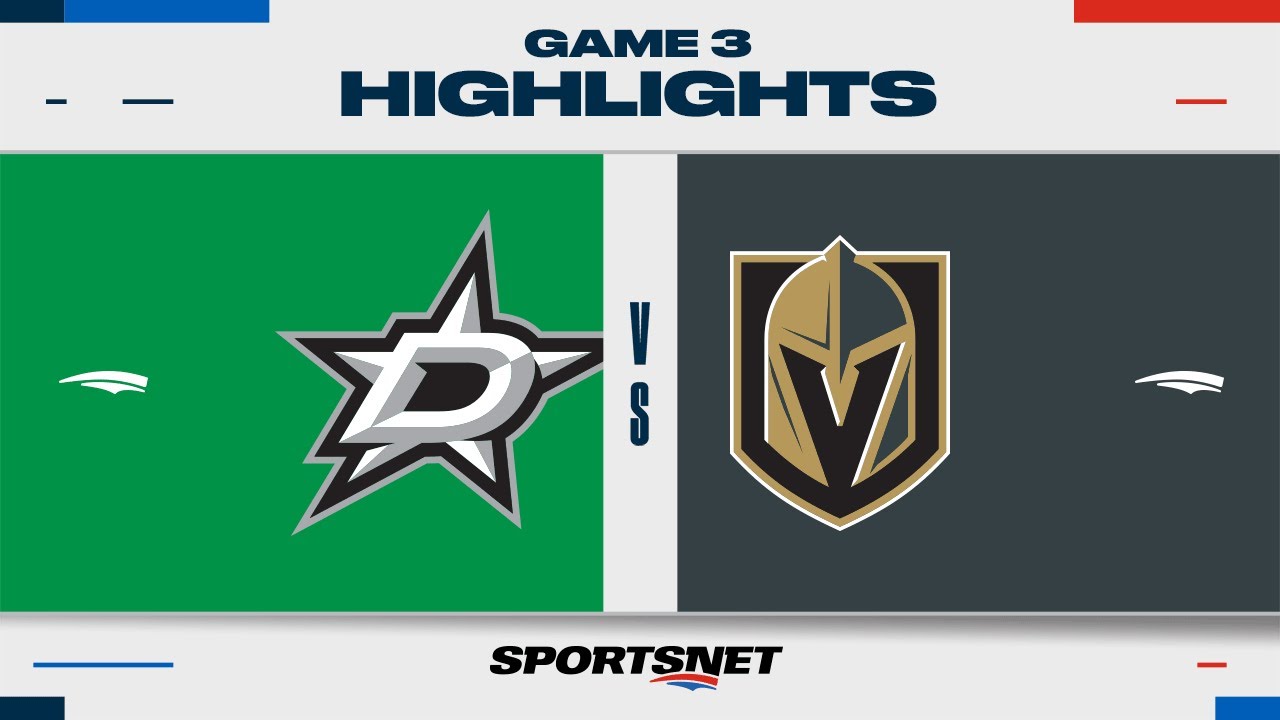 Stars get first win against Golden Knights in OT; Series now 2-1