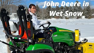 John Deere Snowblower - 1025r # Special Guest by Backyard Maine 45,039 views 2 years ago 7 minutes, 14 seconds