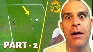 1 in a Million Luckiest Moments In Football #2.  IS IT JUST LUCK?! **FIRST REACTION AND SHOCKED**