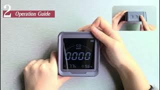 How to use LSENLTY CO detector?