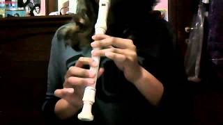 Video thumbnail of "Amazing Grace Flauto dolce Flute cover"