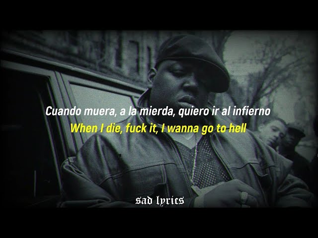 Notorious Big - Suicidal Thoughts // Sub Español & Lyrics