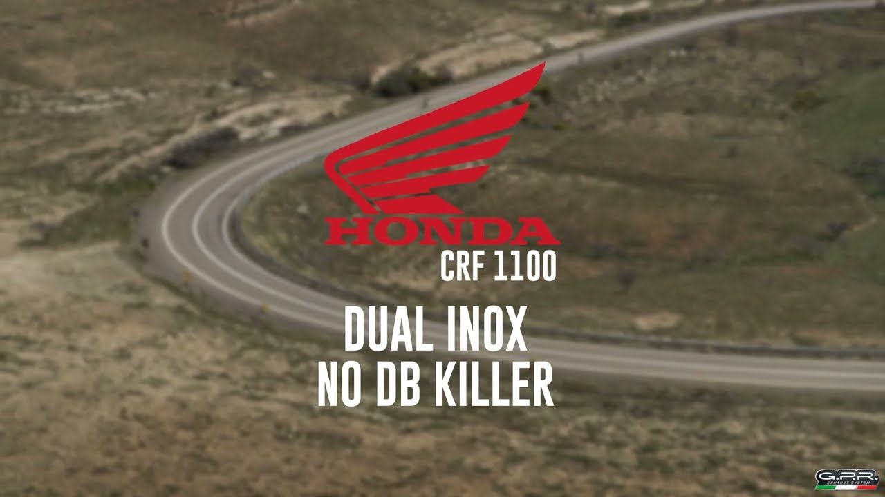 Honda Africa Twin 1100 GPR Dual Inox No DBkiller