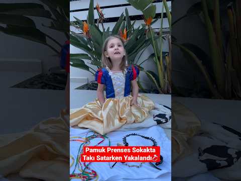 Pamuk Prenses Sokakta Takı Satarken Yakalandı💍#shorts #keşfet #pamukprenses #masal #komedi #aile