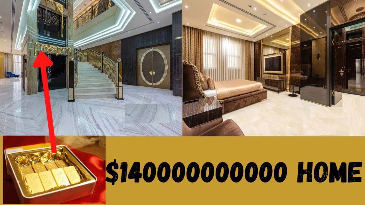 GOLD PLATED HOUSE DUBAI COSTLIEST VILLA GOLD HOUSE TRENDING gold-plated-house-dubai-costliest-villa-gold-house-trending