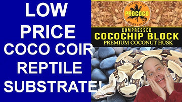 LOW PRICE Coco Coir Reptile Substrate (Where YOU can get it!)