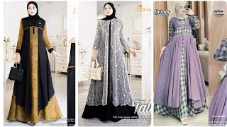 40  Rekomendasi Long Dress & Gamis Jumbo Murah || Bahan Ceruty & Katun Premium