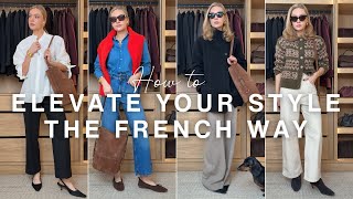 HOW TO ELEVATE YOUR STYLE THE FRENCH WAY | CHIC OUTFIT IDEAS WITH SÉZANE