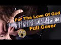 Steve Vai - For The Love of God | Full Guitar Cover