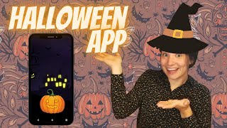 Halloween App | React Native Tutorial - TypeScript, background video, using states, images & sounds screenshot 1