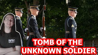 GERMAN GUY Reacts To Tomb Of The Unknown Soldier / Guard Change