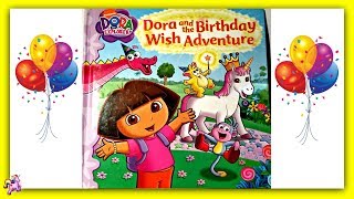 Dora The Explorer Dora And The Birthday Wish Adventure - Read Aloud Storybook For Kids, Children