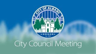 City of Albany, Oregon - City Council Meeting 11/7/2018