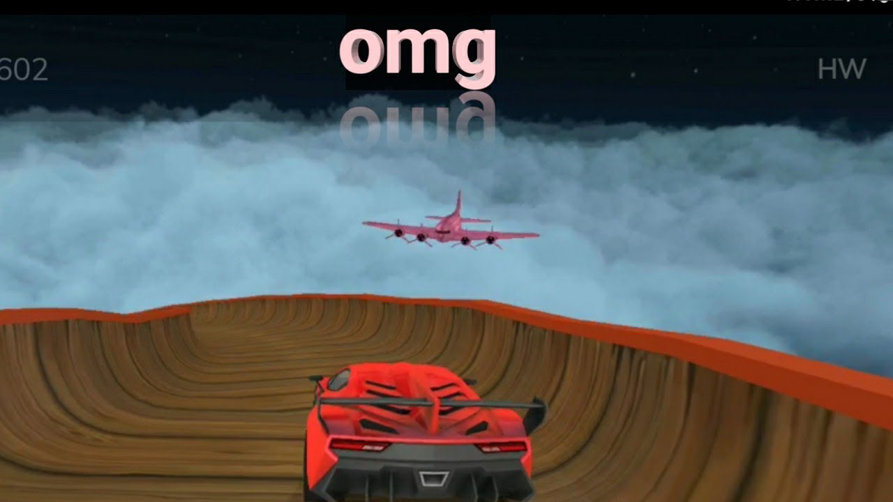 Sky ramp car mega stunts big jump2020android gameplay YouTube