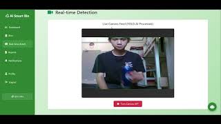 RECLAIM: Recycling Classification and Live Automated Integrated Monitoring System