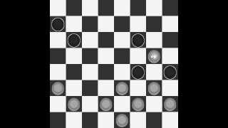 Game Footage - Turn based model/view study: Checkers