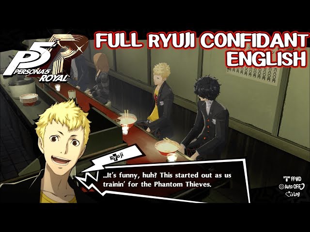 Persona 5 Royal - Ryuji Sakamoto Confidant Guide