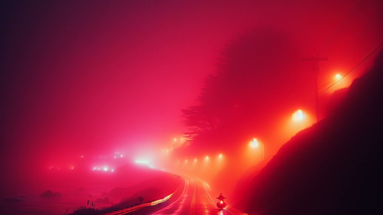 Crimson Haze Dreams | late night chillwave