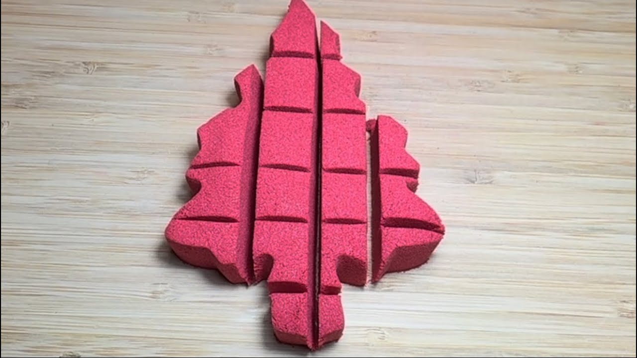 Kinetic Sand ASMR Christmas Compilation 3