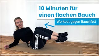 10 Minuten Workout gegen Bauchfett  ➡️ Mache diese Übungen für einen flachen Bauch screenshot 1