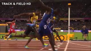 Justin Gatlin Beats Usain Bolt To Win World Championships 100M Final
