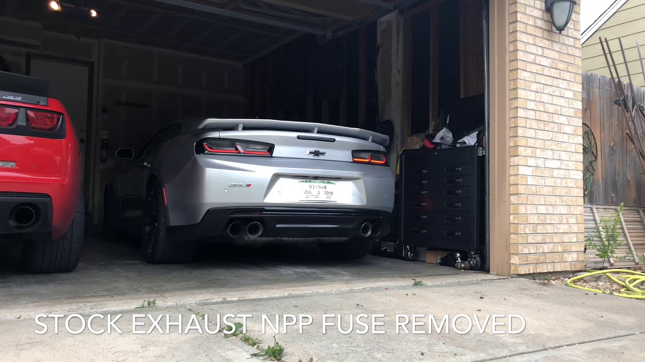 6th gen ZL1 Texas Speed 2” headers cold start and idle YouTube