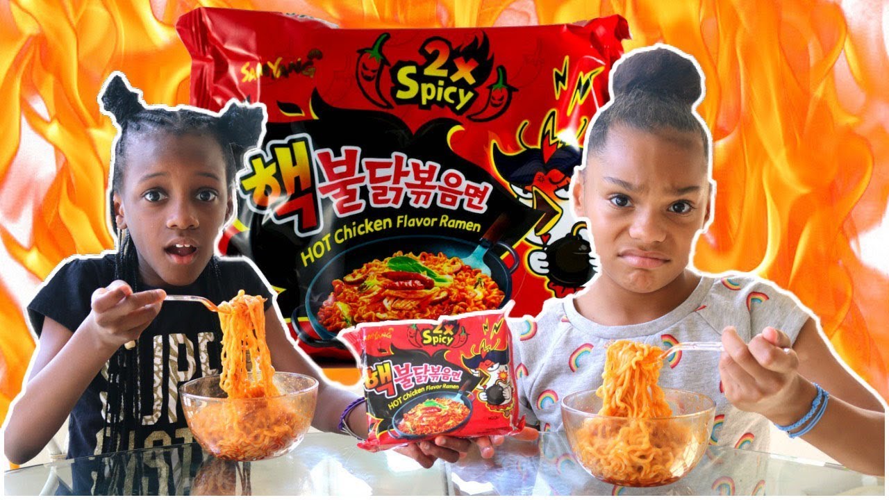 2x Spicy Noodle Challenge ft. YAYA Panton YouTube