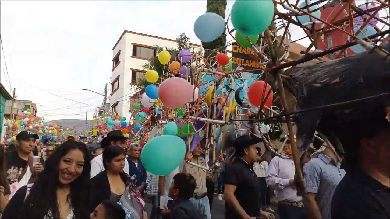 Sagrado Corazón De Jesús Santiago Acahualtepec 2024  Recorrido De Toritos