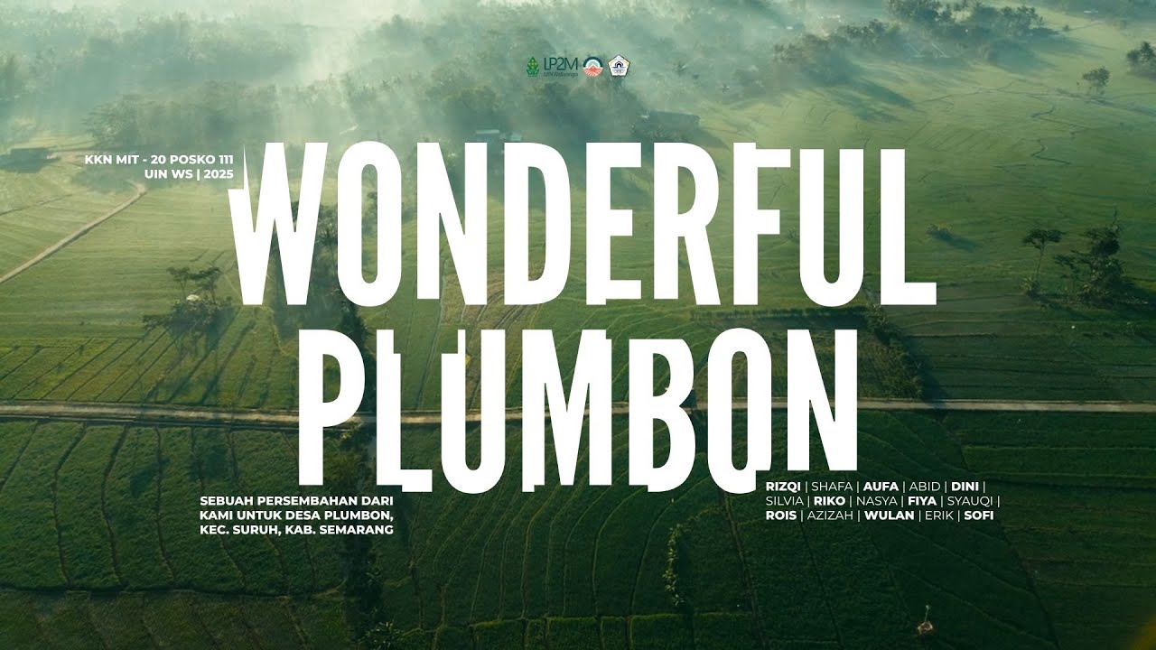 WONDERFUL PLUMBON | VIDEO PROFIL DESA PLUMBON KEC. SURUH, KAB. SEMARANG