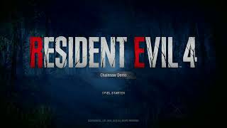 Resident Evil 4 Remake Main Menu Music