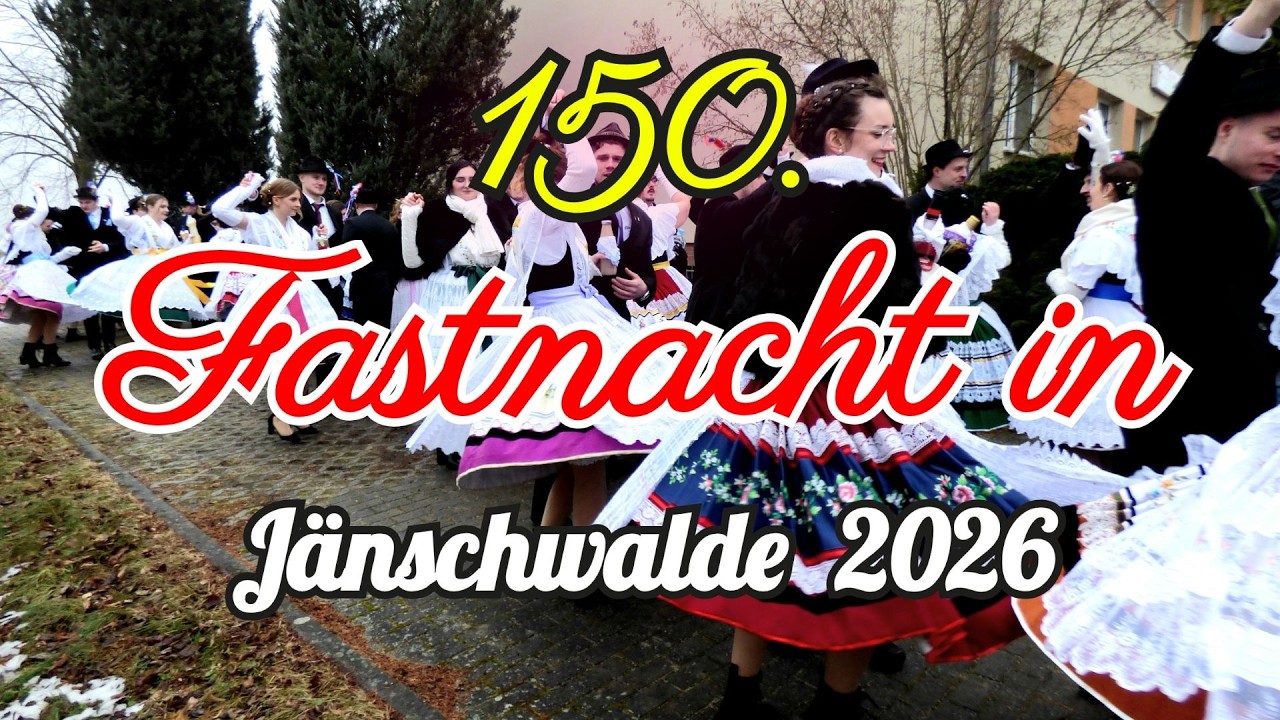 150. Fastnacht in Jänschwalde 2026 #brauchtum #tradition