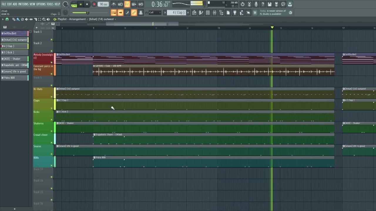 Making 100 beats in 30 days challenge ( Beat 14/100 - Day 5/30)
