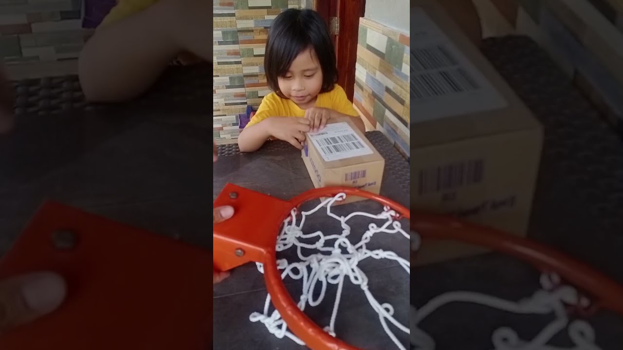 SUKAT NG BOLA AT RING sa BASKETBALL|UNBOXING at pagkakabit ng ring