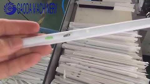 Single straw packing machine with 2 colour printing GD SPP300