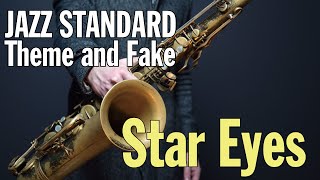 【歌い方のヒント：ジャズスタンダードのテーマとフェイク】Star Eyes (#1-209)
