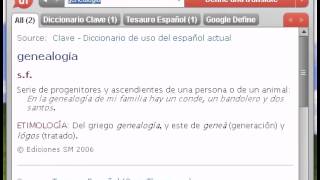 Definición de genealogía Definición de genealogía