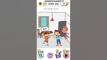 Brain Test Level 245 | Tricky Puzzles | Gameplay Walkthrough | Levels Solution | Sxorpio Gamer YT