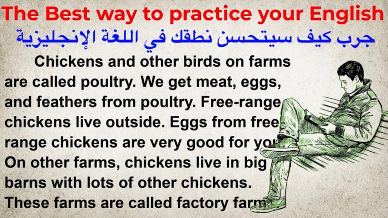 القراءة باللغة الإنجليزية وتحسين مهارة النطق(السلسلة  416) Reading in English👍👍👀💁🏼