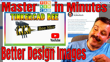 Better Tinkercad Design Images using Pixlr and a hidden grid