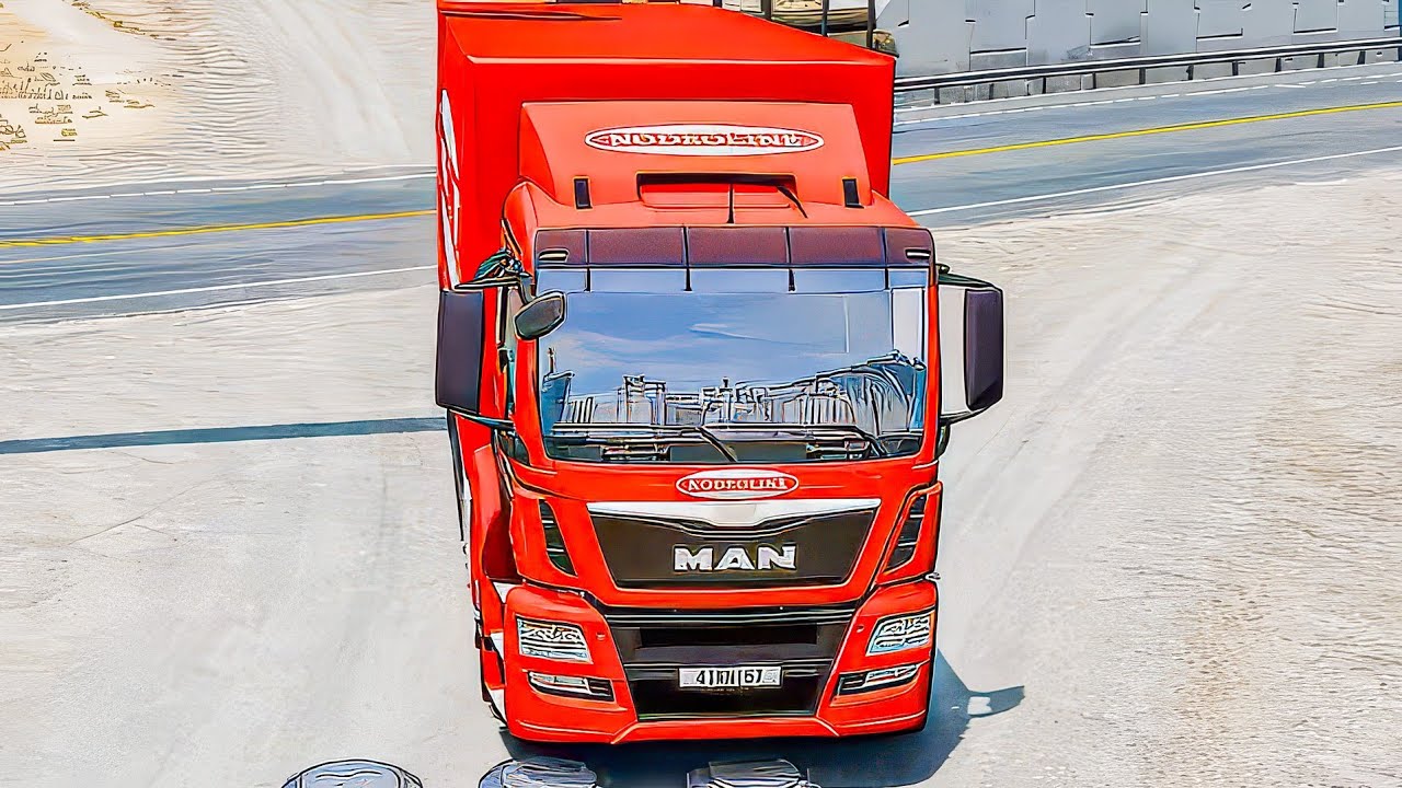 Cargo Truck and Old Log Truck vs Giant Hammer 