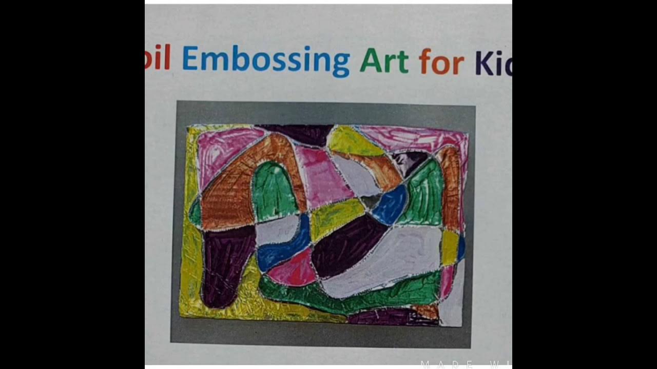 Foil Embossing Art Activity YouTube