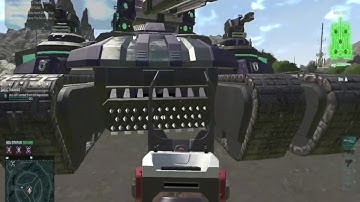 Planetside 2 Colossus tank, PTS May 29.