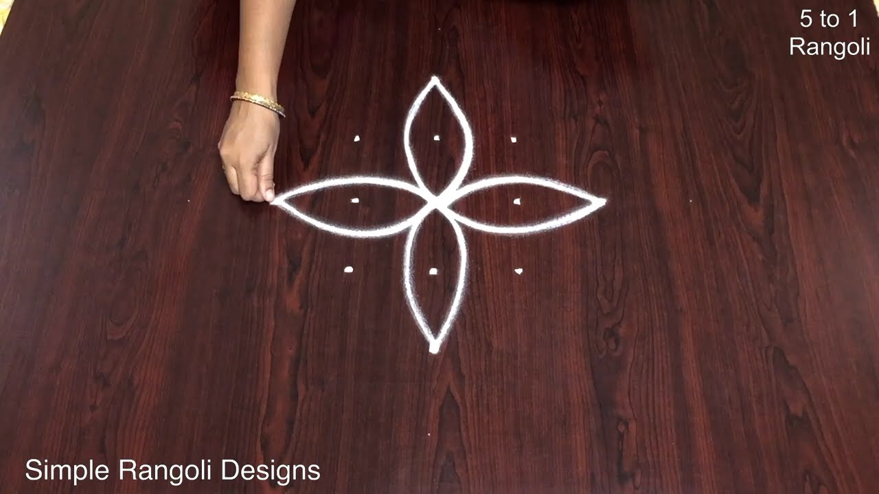 5×1 Dots Simple Muggulu