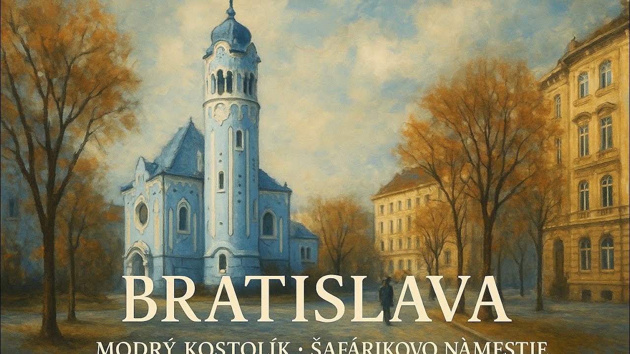 Bratislava Modrý kostolík - Šafárikovo námestie