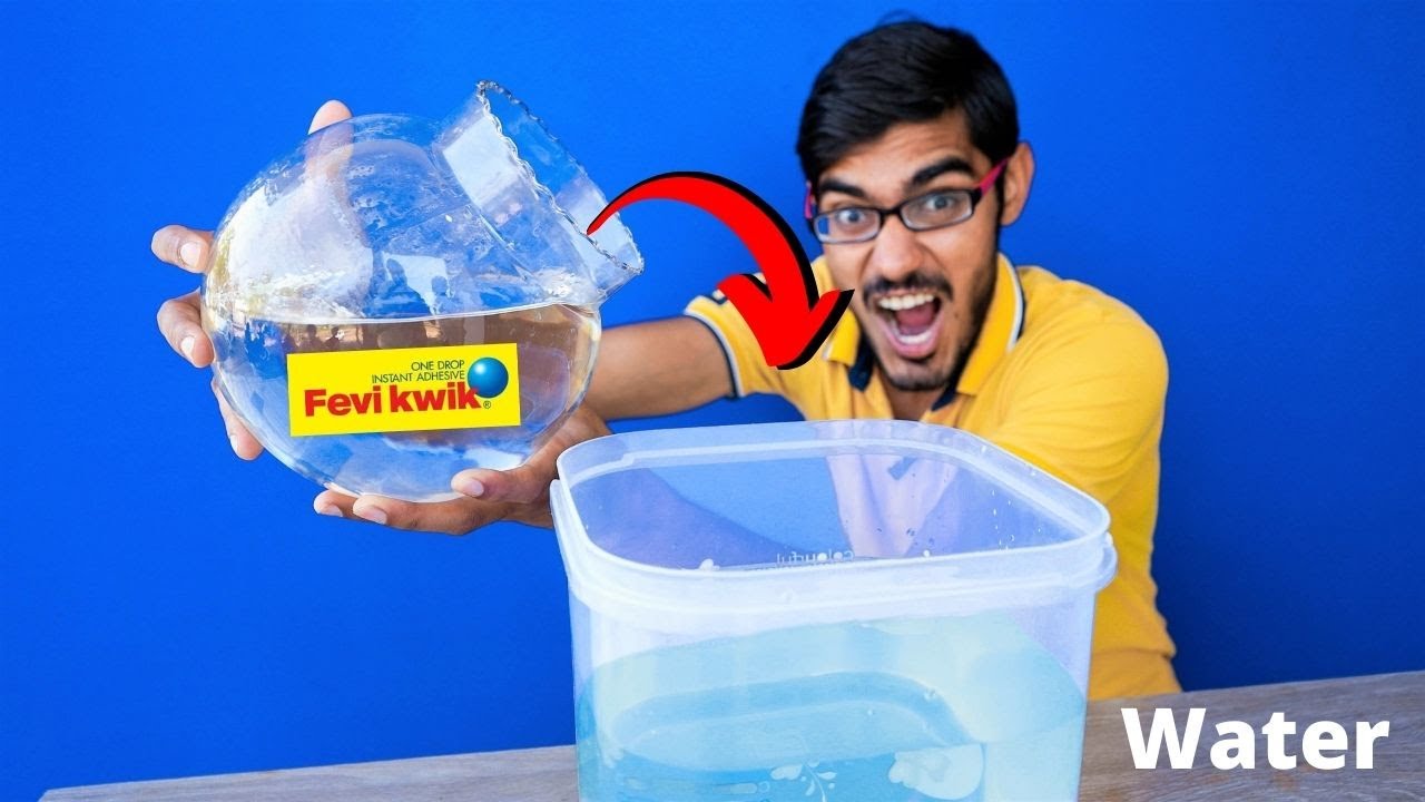 2 Kg Super Glue VS Water | क्या ये पानी को चिपका डालेगा?😱